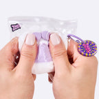 62g White-purple Paw Taba Squishy