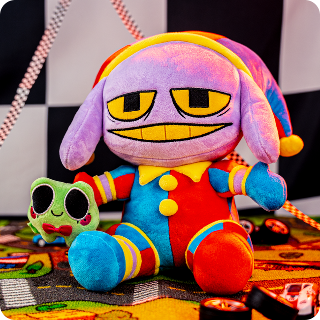 Pomni-Suit Jax Plush Main Image