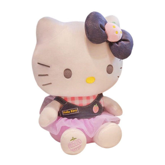Hello Kitty - Denim Top Plushy 15” Hover Image