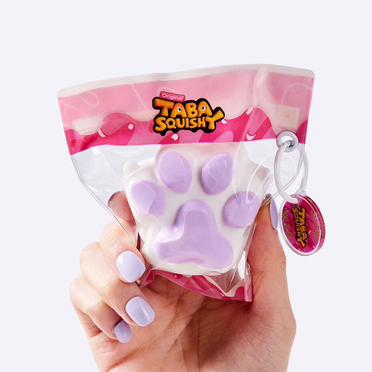 Purple Cat Paw with Claws