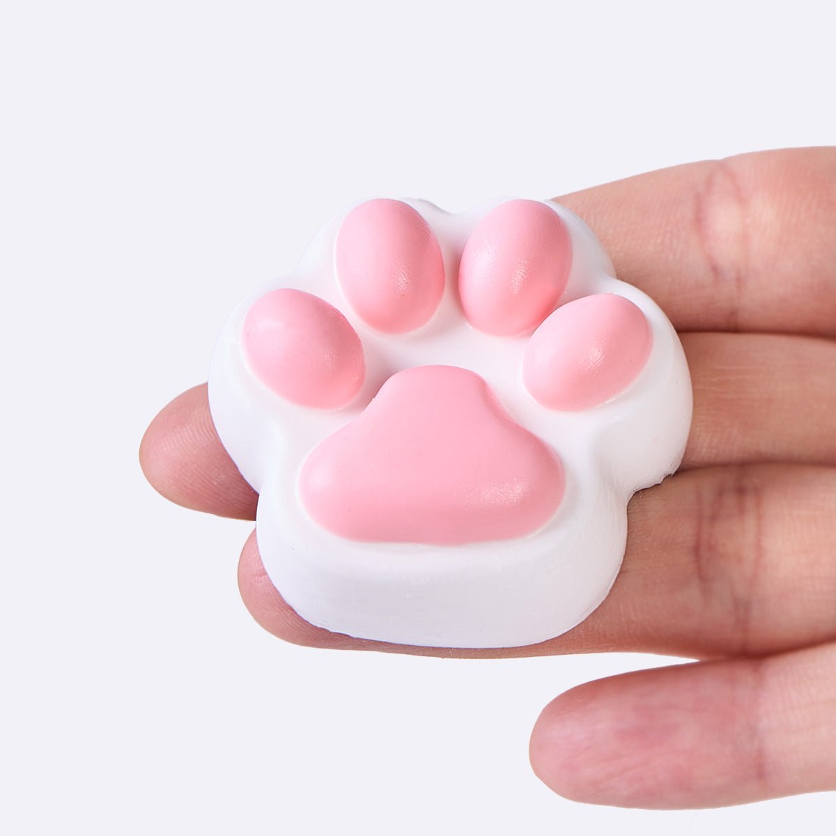 45g White-pink Paw Taba Squishy