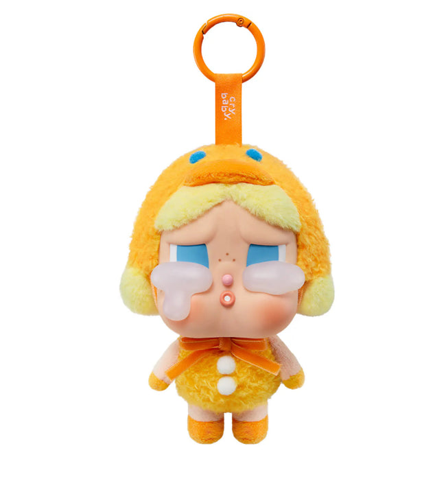 Crybaby Molly - Duck You Crying Again Vinyl Face Plush (Orange) Hover Image