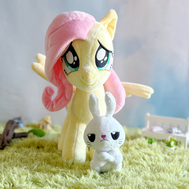 My Little Pony Fluttershy with Angel Bunny Deluxe Plush Main Image