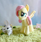 My Little Pony Fluttershy with Angel Bunny Deluxe Plush