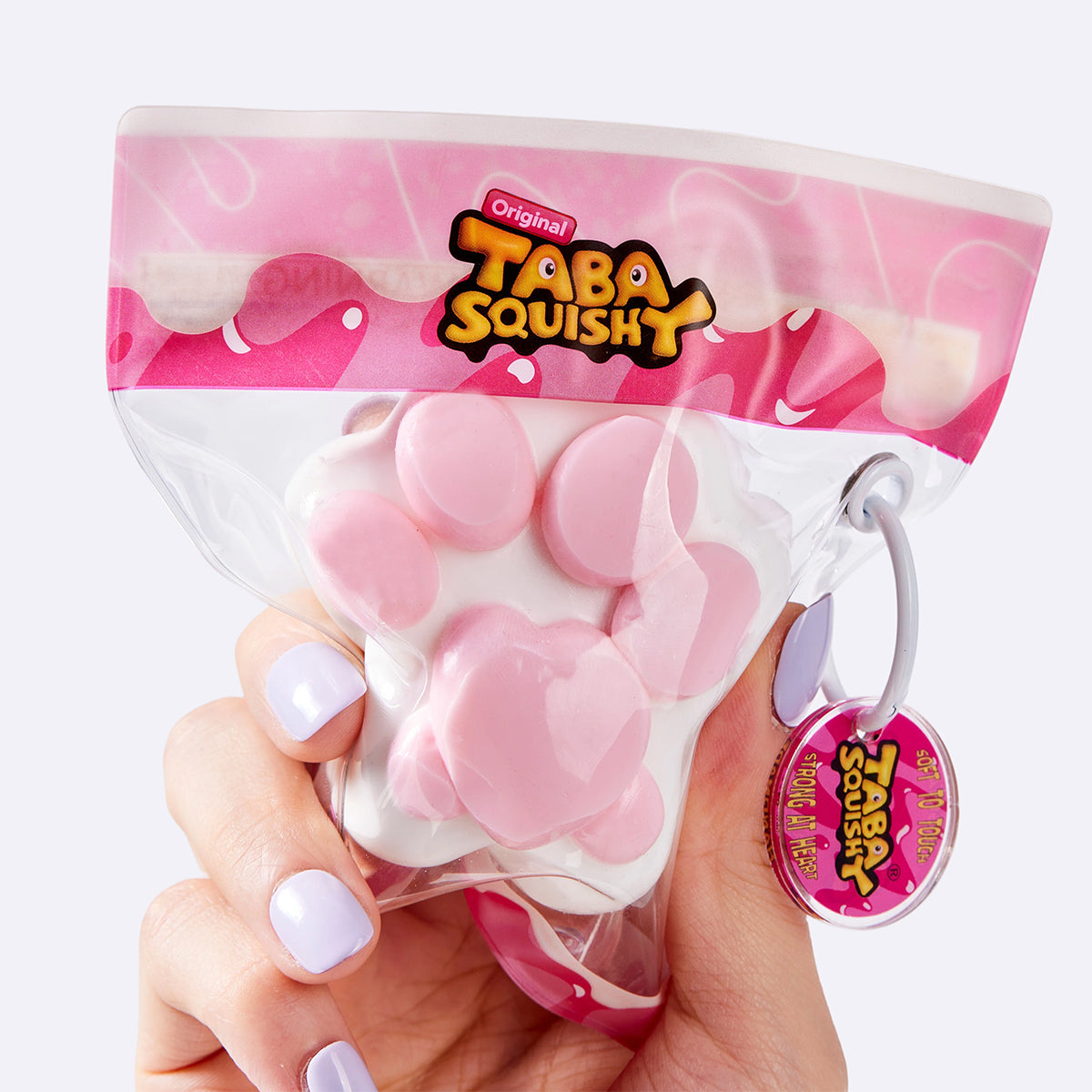 Pink Heart Cat Paw