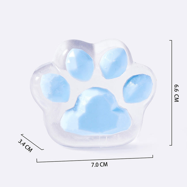Clear Blue Cat Paw Main Image