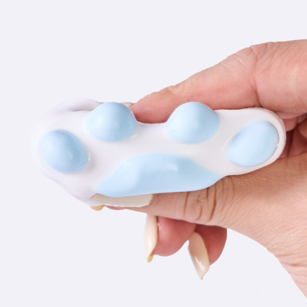 45g White-blue Paw Taba Squishy
