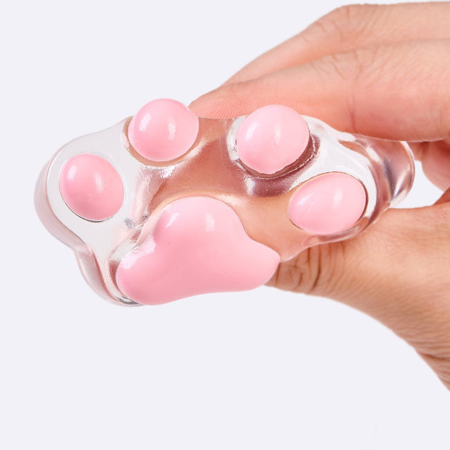 62g Transparent-pink Paw Taba Squishy Main Image