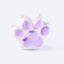 Purple Cat Paw with Claws