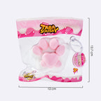 Pink Heart Cat Paw