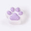 62g White-purple Paw Taba Squishy