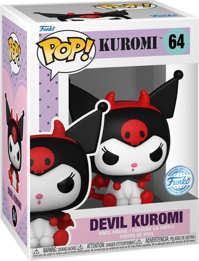 Hello Kitty - Devil Kuromi Pop! Vinyl [RS] Main Image