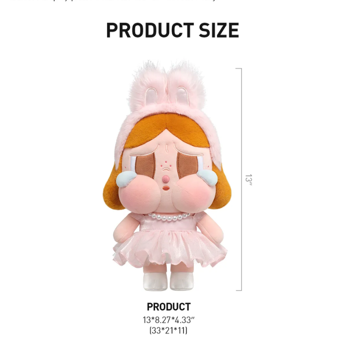 Crybaby Shiny Shiny Plush Doll (Black)