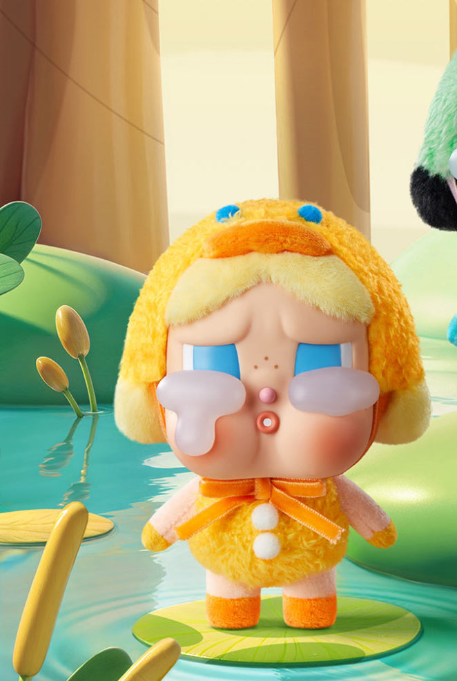 Crybaby Molly - Duck You Crying Again Vinyl Face Plush (Orange)
