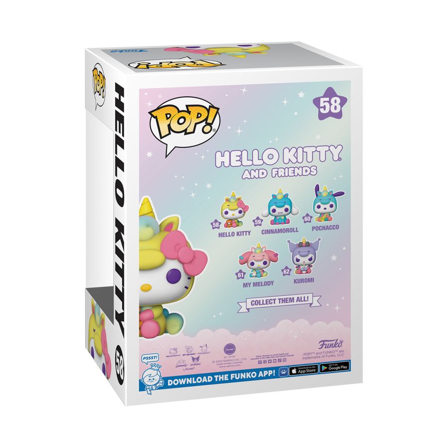 Hello Kitty and Friends - Hello Kitty Unicorn Party Pop! Vinyl