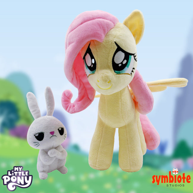 My Little Pony Fluttershy with Angel Bunny Deluxe Plush Hover Image