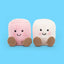 Jellycat Amuseables Pink and White Marshmallows