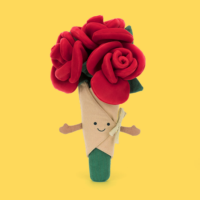 Jellycat Amuseables Rose Bouquet Hover Image