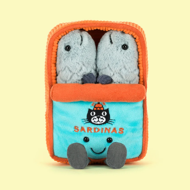 Jellycat Amuseables Sardine Tin Hover Image