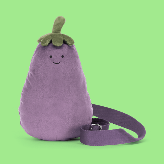 Jellycat Amuseables Aubergine Bum Bag Hover Image