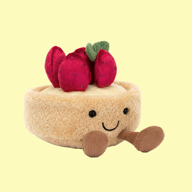 Jellycat Amuseables Fleurette Tarte Aux Fraises Hover Image