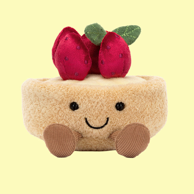 Jellycat Amuseables Fleurette Tarte Aux Fraises Main Image