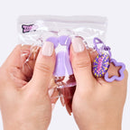 62g Transparent-purple Paw Taba Squishy