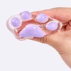 62g Transparent-purple Paw Taba Squishy