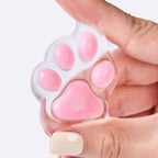 45g Transparent-pink Paw Taba Squishy