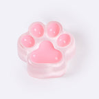 62g Transparent-pink Paw Taba Squishy