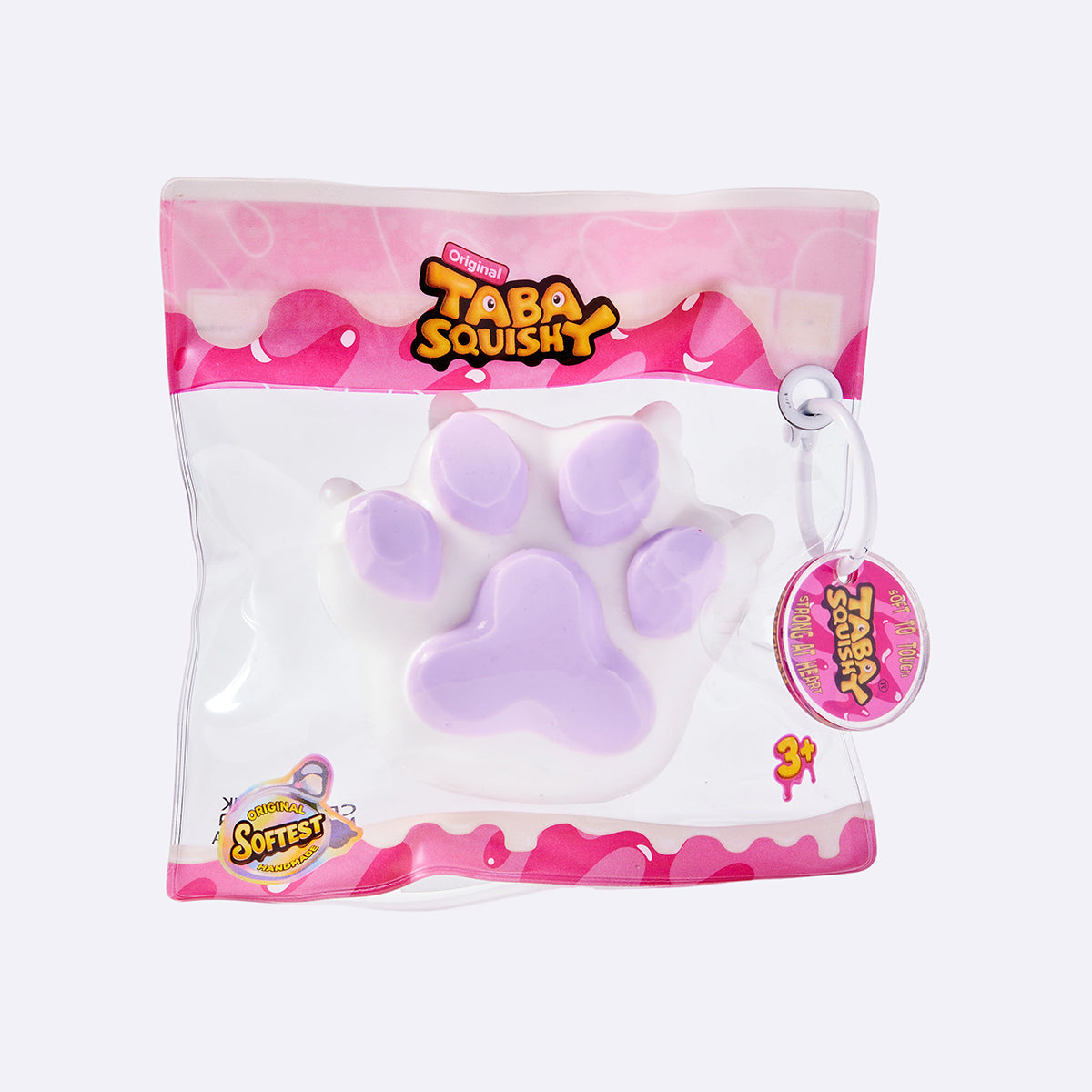 Purple Cat Paw with Claws