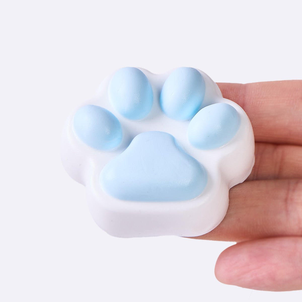 45g White-blue Paw Taba Squishy
