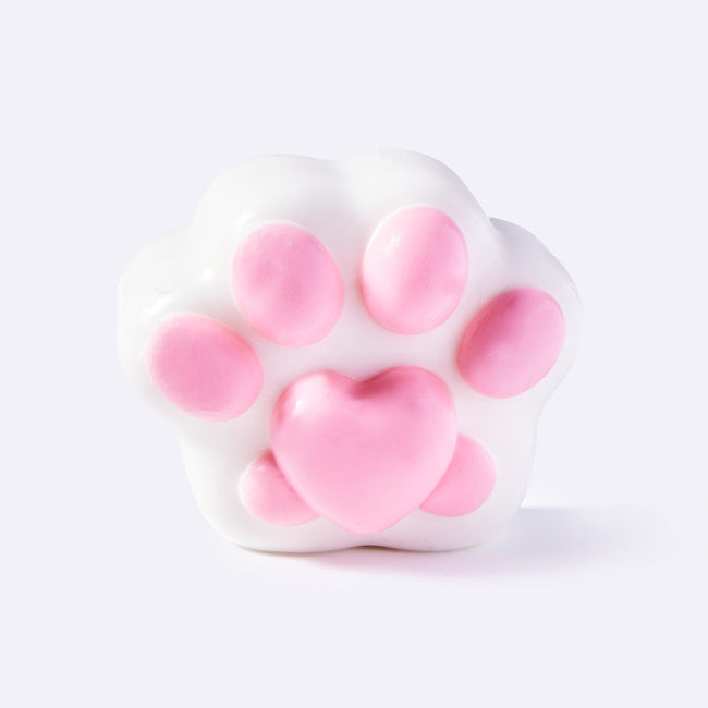 Pink Heart Cat Paw Hover Image