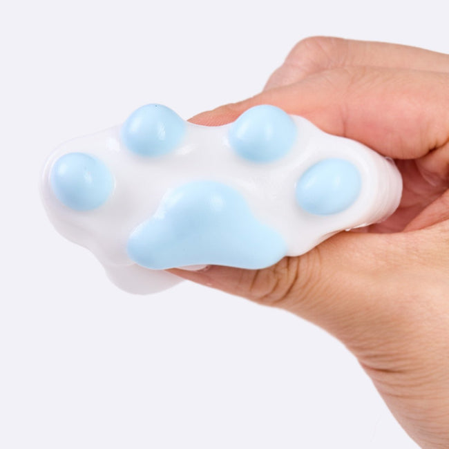 62g White-blue Paw Taba Squishy Main Image