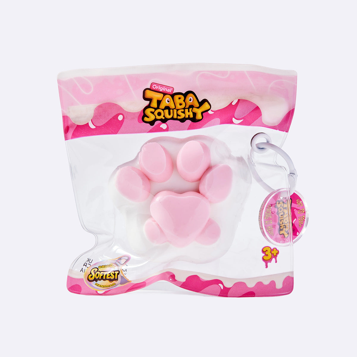 Pink Heart Cat Paw